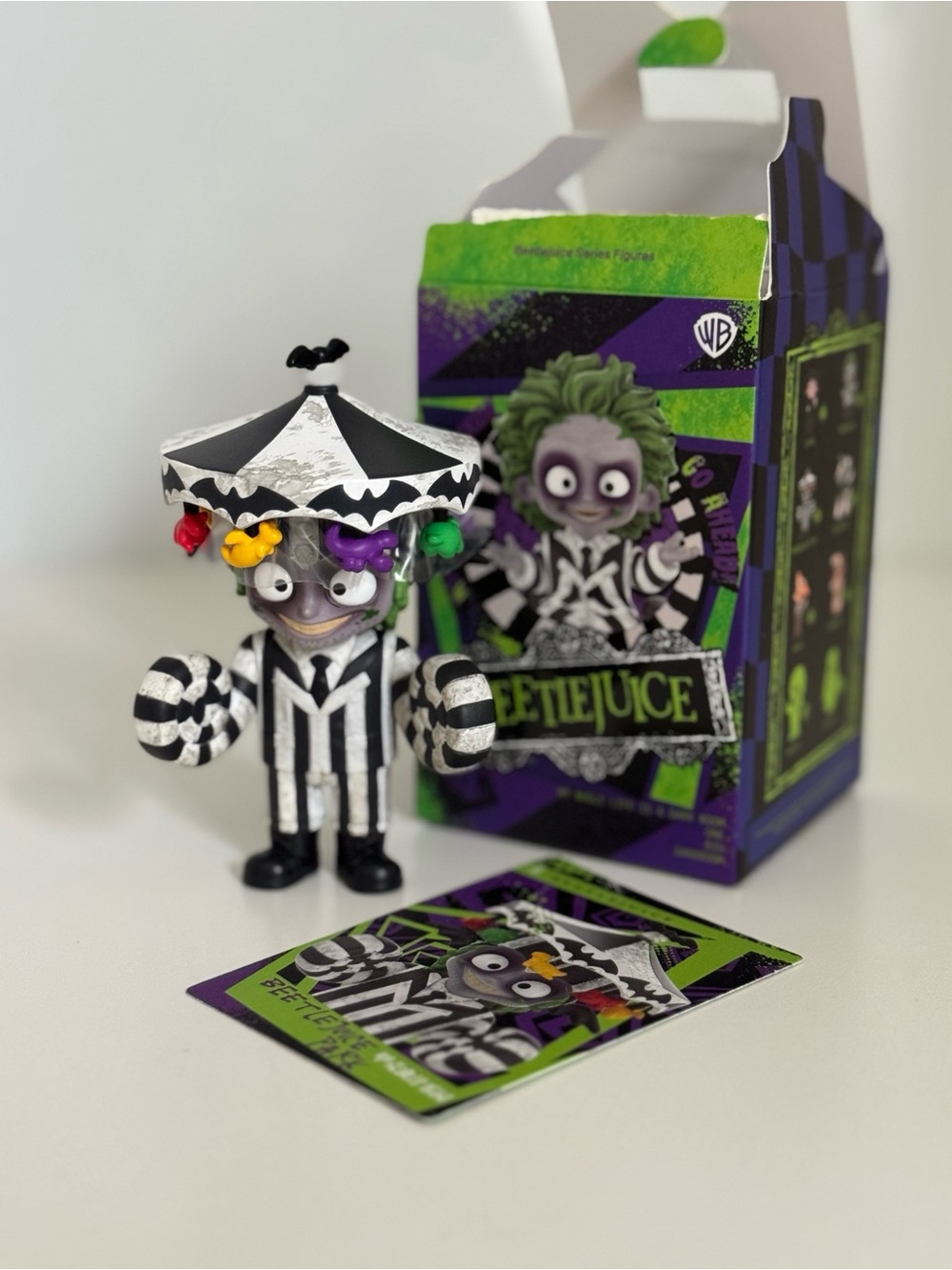 Authentic • Popmart x Beetlejuice: Beetlejuice Park Figurine • Never Used